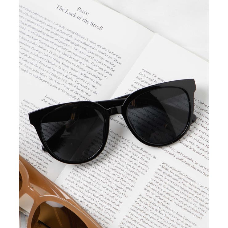 ブラック | ボストンフレームアイウェア レディース 韓国 韓国ファッション | WEGO【WOMEN】