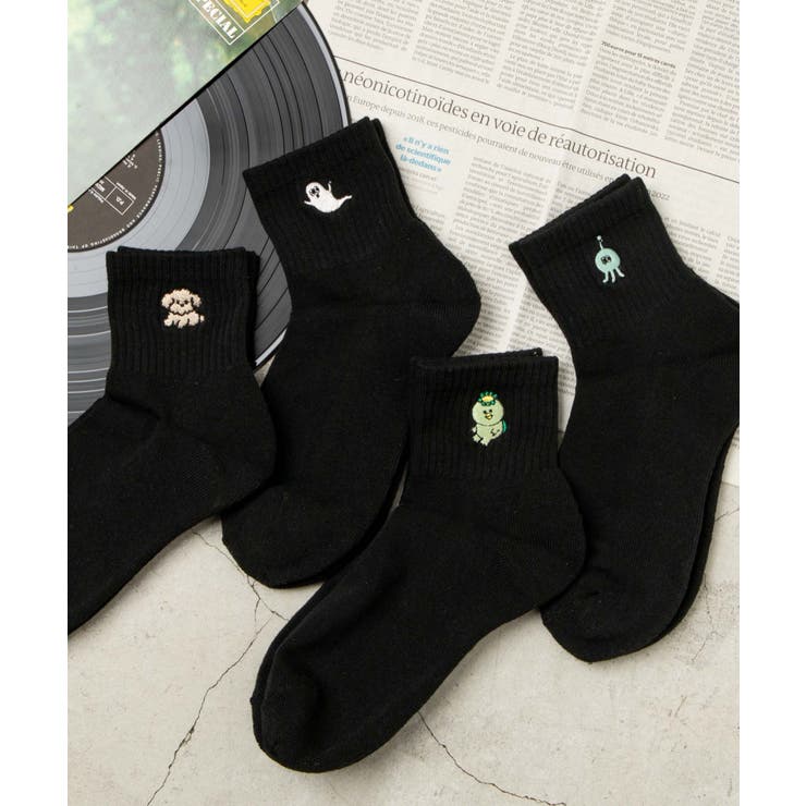 アンクルパイルユニークソックス | WEGO【WOMEN】 | 詳細画像2 