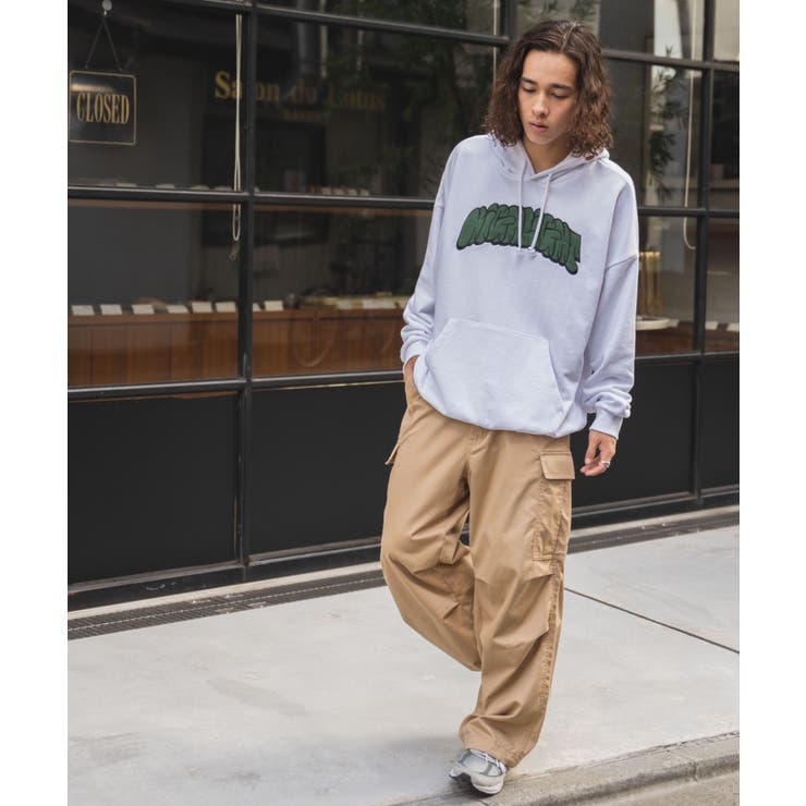 ヘビーウエイトグラフィティプルパーカー レディース 秋 | WEGO【WOMEN】 | 詳細画像3 