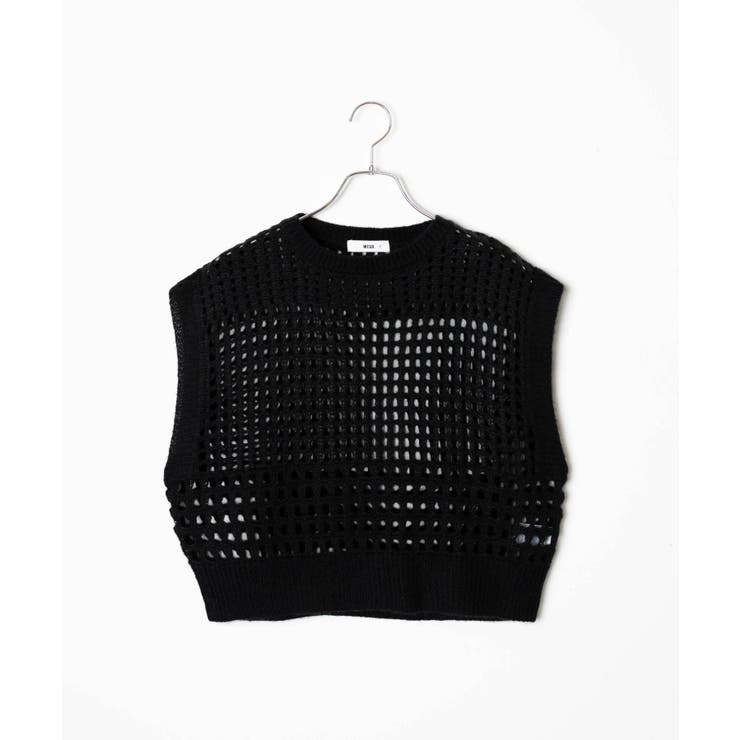 メッシュニットベスト レディース  秋[品番：WG010088767]｜WEGO【WOMEN】（ウィゴー）のレディースファッション通販｜SHOPLIST（ショップリスト）