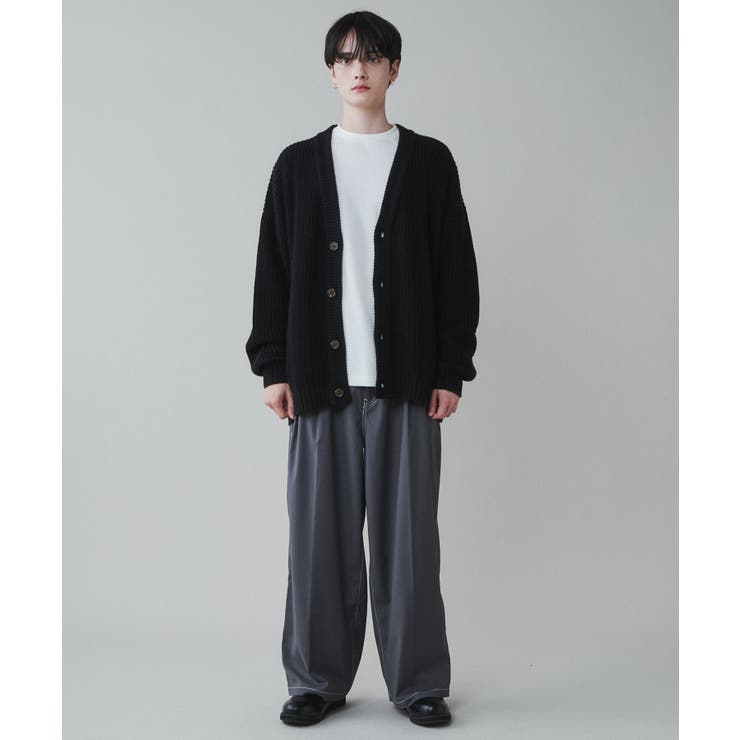 TR ワイドストレートスラックス  メンズ[品番：WG010088832]｜WEGO【MEN】（ウィゴー）のメンズファッション通販｜SHOPLIST（ショップリスト）