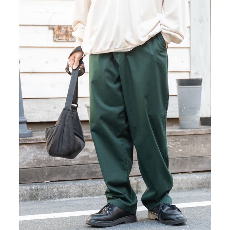 チノイージーワイドパンツ メンズ レディース | WEGO【MEN】 | 詳細画像13 