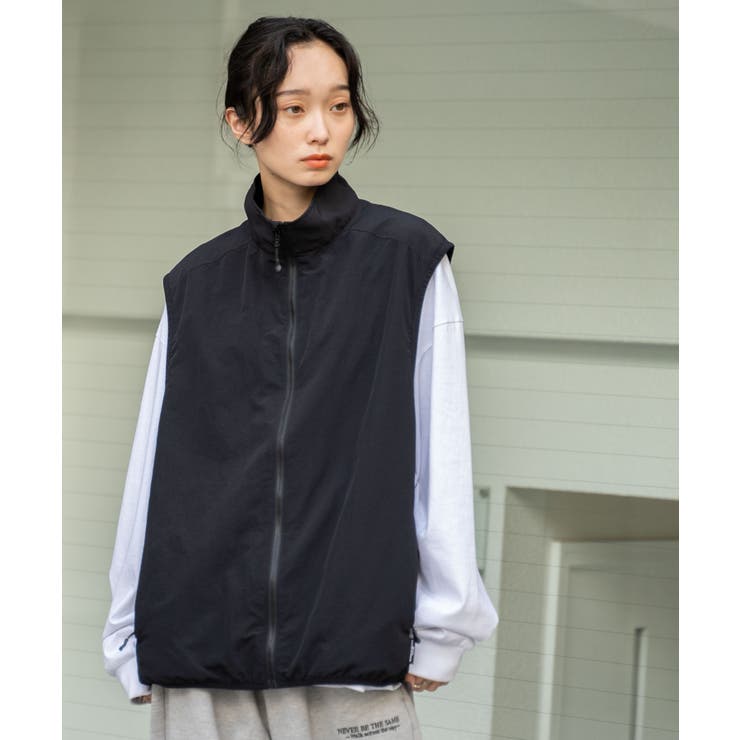 5fyve ブラック ナイロンベスト Lサイズ 5fyve ブラック ナイロンベスト Lサイズ グラミチ ナイロンベスト