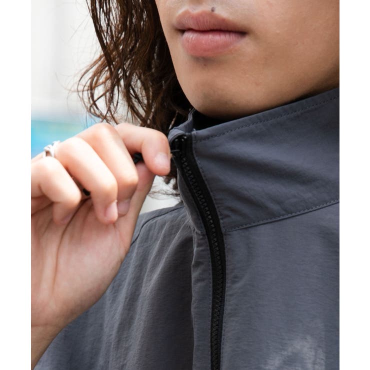 ナイロン トラックベスト メンズ | WEGO【MEN】 | 詳細画像7 