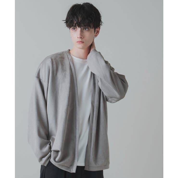 フェイクスウェードアンサンブルカーディガン メンズ  レディース[品番：WG010088922]｜WEGO【MEN】（ウィゴー）のメンズファッション通販｜SHOPLIST（ショップリスト）