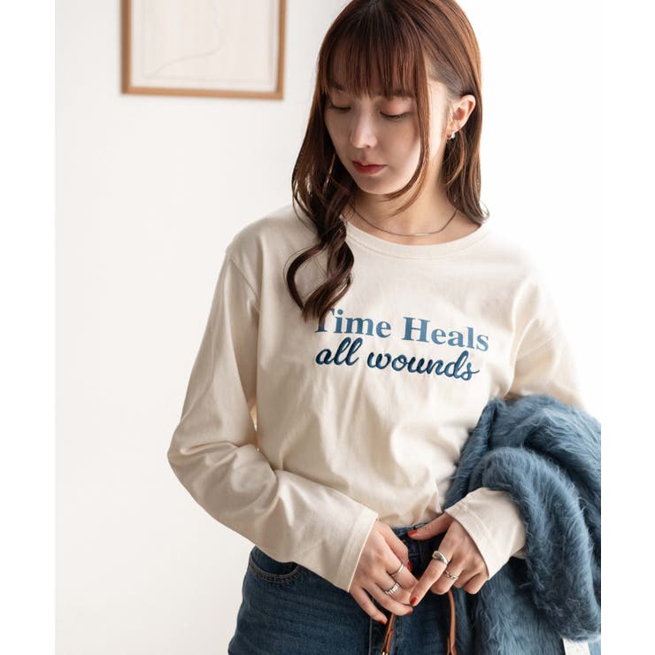 オフホワイト | アソートロゴロンT レディース 秋 | WEGO【WOMEN】