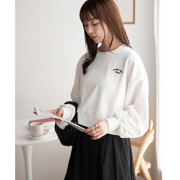 クロップドスウェット レディース 秋[品番：WG010088954]｜WEGO【WOMEN