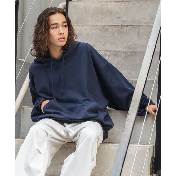 ネイビー | スーパーBIGバルーンパーカー レディース 秋 | WEGO【WOMEN】