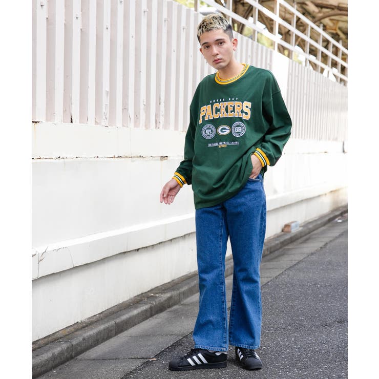別注NFLチームロゴ刺繍ロンT メンズ レディース[品番：WG010088981 