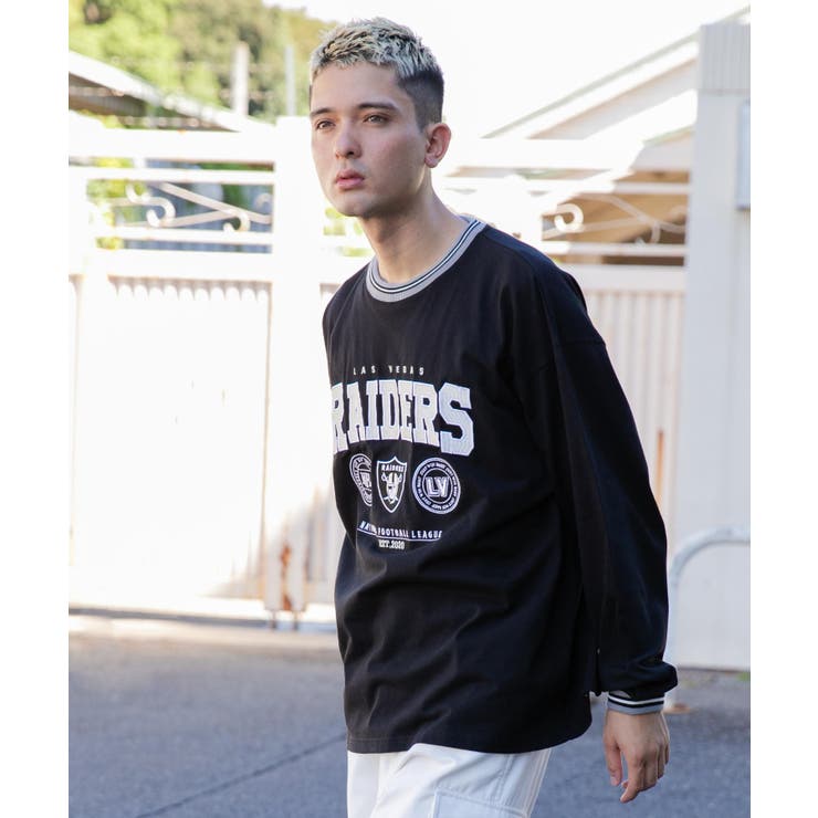 別注NFLチームロゴ刺繍ロンT メンズ レディース[品番：WG010088981