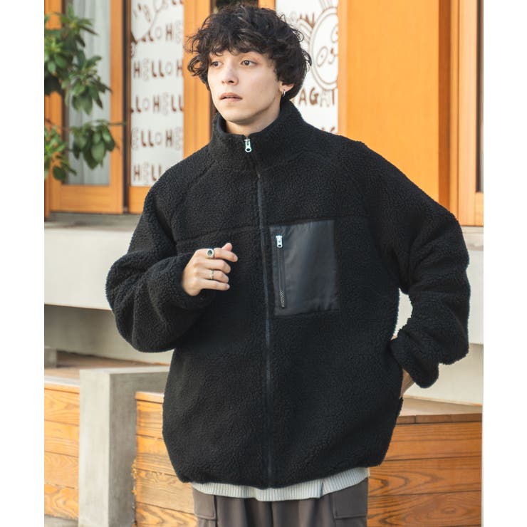 ボアブルゾン メンズ レディース[品番：WG010089046]｜WEGO【MEN