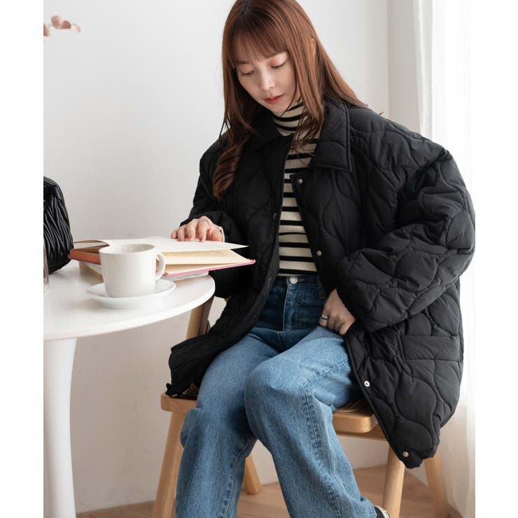 キルティングブルゾン[品番：WG010089060]｜WEGO【WOMEN