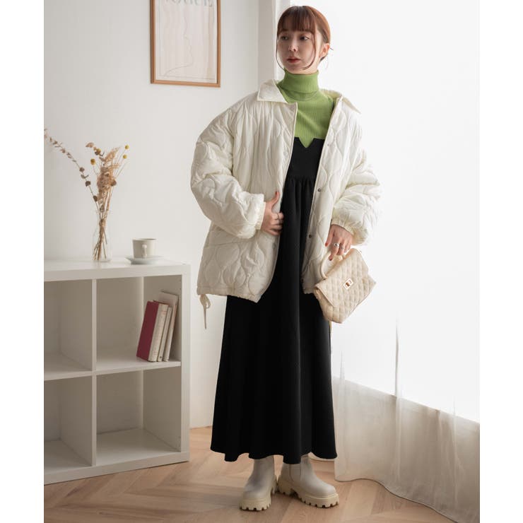 キルティングブルゾン[品番：WG010089060]｜WEGO【WOMEN