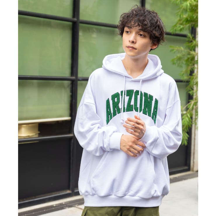 ヘビーウエイトサガラカレッジプルパーカー[品番：WG010089131