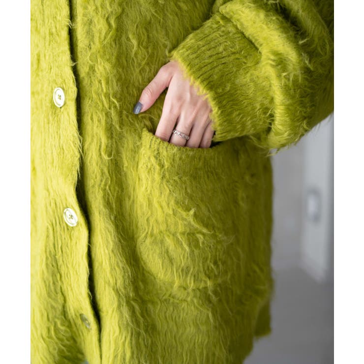 ファータッチニットブルゾン | WEGO【WOMEN】 | 詳細画像7 