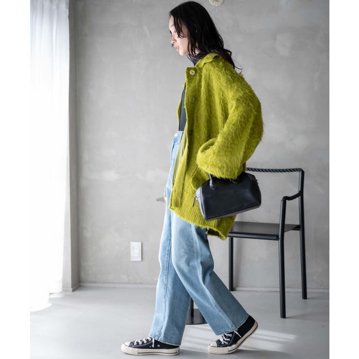 ファータッチニットブルゾン | WEGO【WOMEN】 | 詳細画像16 