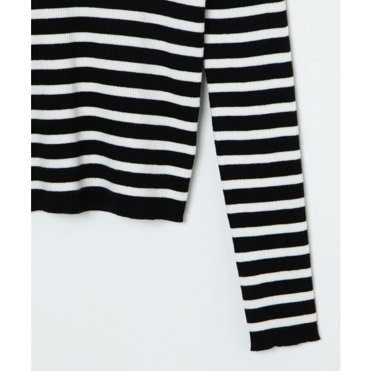 パネルボーダーニットトップ | WEGO【WOMEN】 | 詳細画像26 