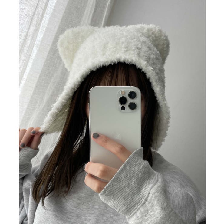 くま耳バラクラバ レディース 韓国 | WEGO【WOMEN】 | 詳細画像1