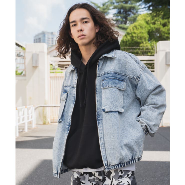 デニムZIPジャケット メンズ  レディース[品番：WG010089195]｜WEGO【MEN】（ウィゴー）のメンズファッション通販｜SHOPLIST（ショップリスト）