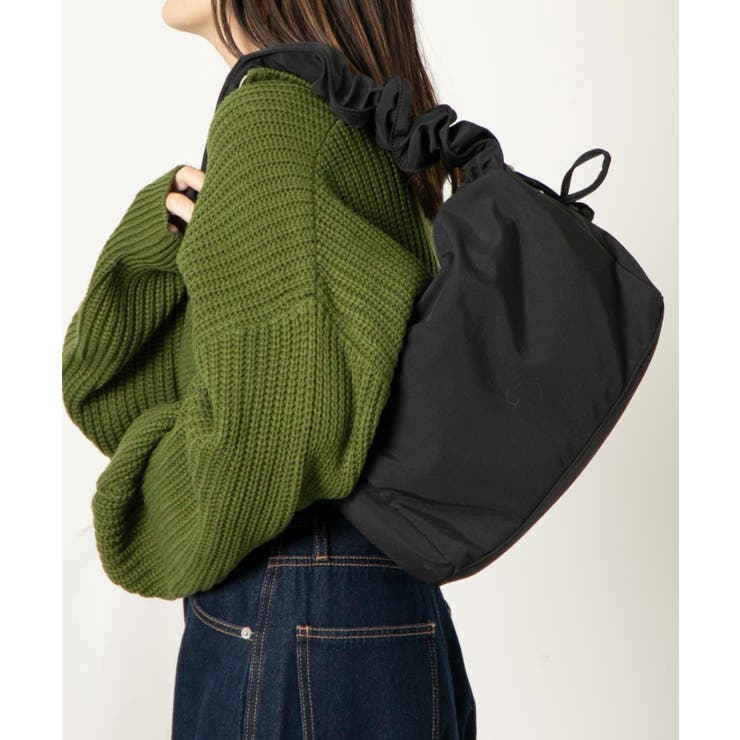 ドロストギャザーショルダーバッグ[品番：WG010089261]｜WEGO