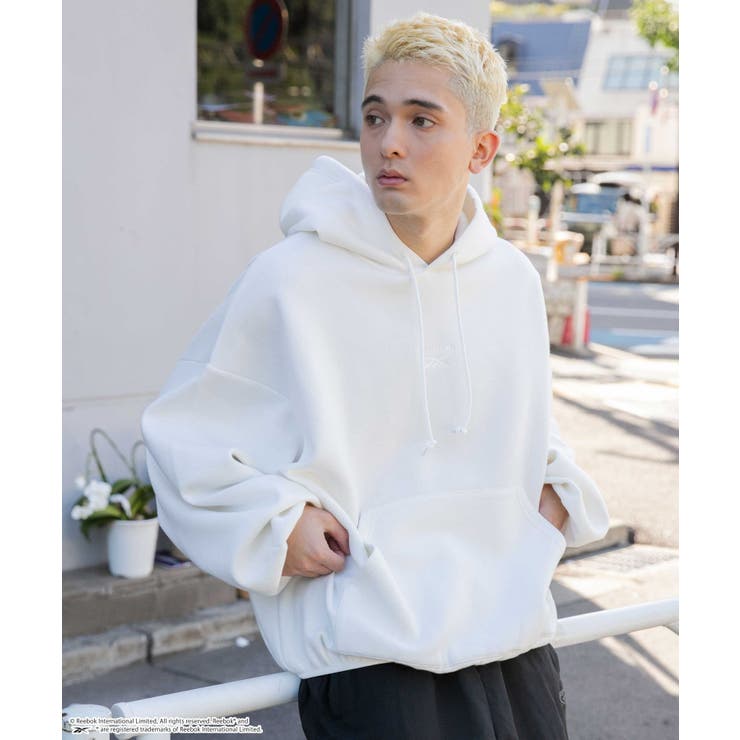 別注Reebok スーパーBIGバルーンパーカー メンズ[品番