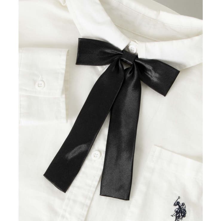 ブラック | サテンリボンタイ | WEGO【WOMEN】