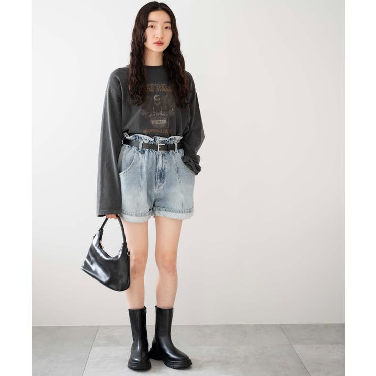 ベルト付ウエストフリルマムショーツ | WEGO【WOMEN】 | 詳細画像2 