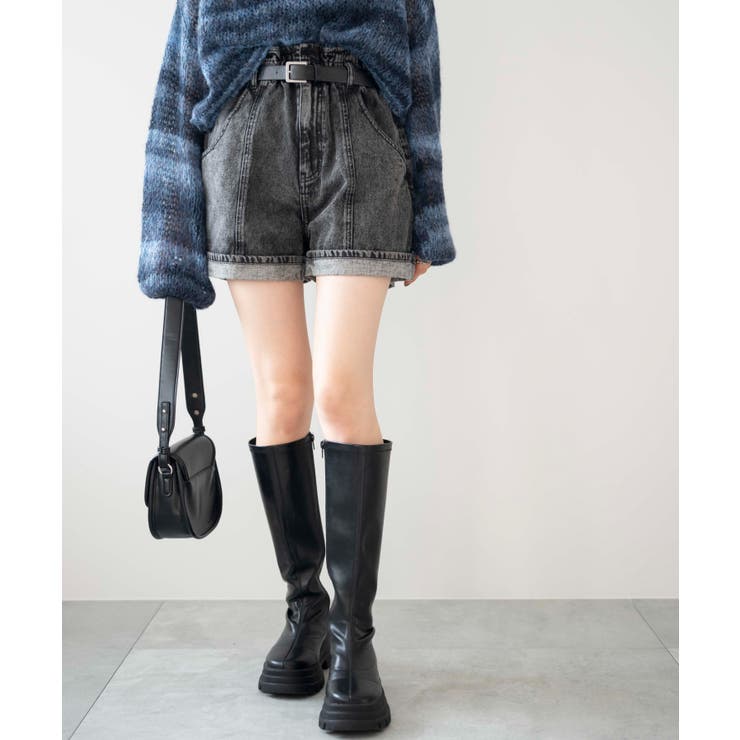 ベルト付ウエストフリルマムショーツ | WEGO【WOMEN】 | 詳細画像12 