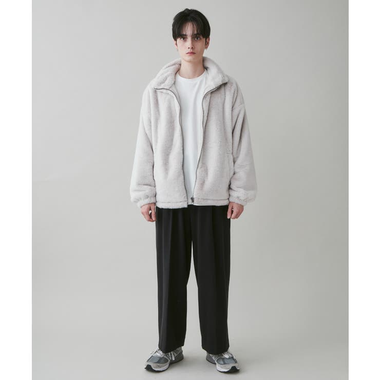 フェイクファー ZIPブルゾン メンズ | WEGO【MEN】 | 詳細画像9 