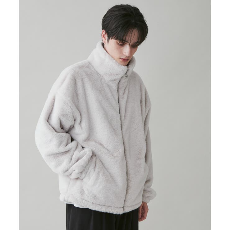 フェイクファー ZIPブルゾン  メンズ[品番：WG010089367]｜WEGO【MEN】（ウィゴー）のメンズファッション通販｜SHOPLIST（ショップリスト）