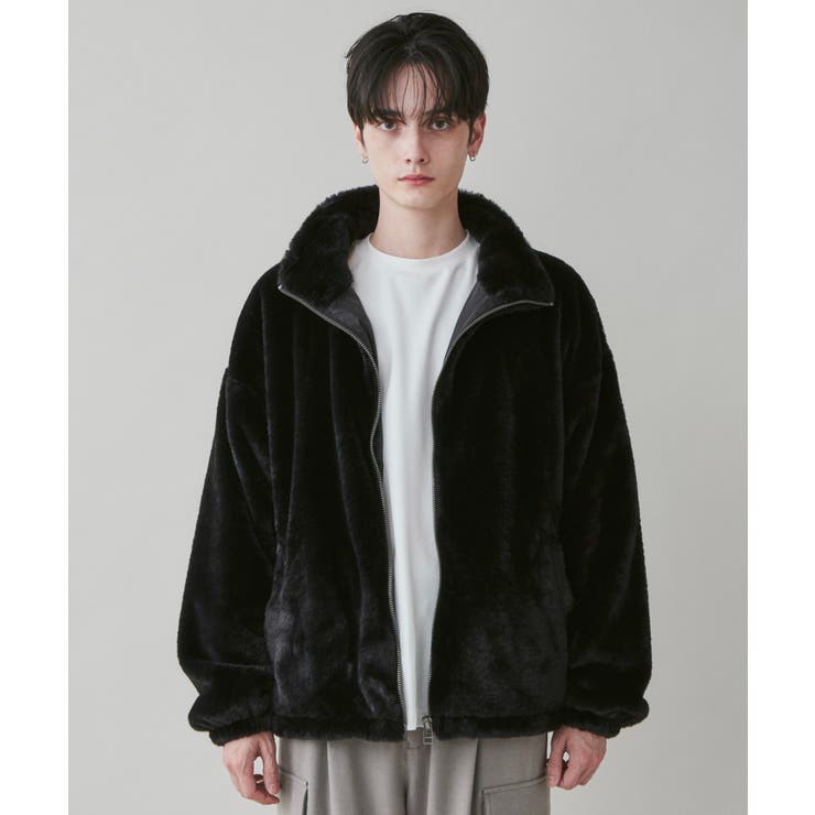 フェイクファー ZIPブルゾン メンズ | WEGO【MEN】 | 詳細画像17 