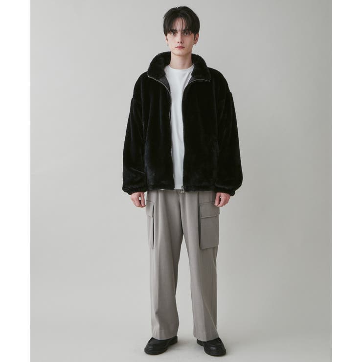 chico ファースタンドジップブルゾン　IVO Chico（チコ）の「ファースタンドジップブルゾン（ブルゾン