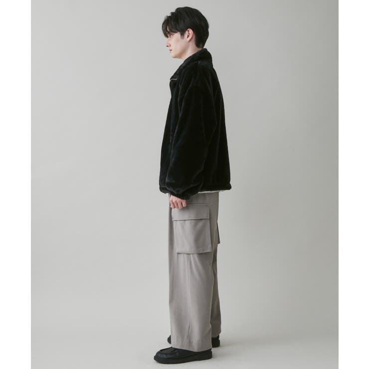 フェイクファー ZIPブルゾン メンズ | WEGO【MEN】 | 詳細画像19 