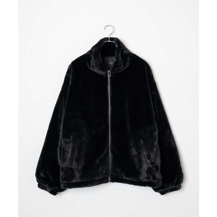 黒ファー ボンバージャケット 地雷系 古く サブカル系 アウター wego 黒ファー ボンバージャケット 地雷系 古く サブカル系 アウター wego