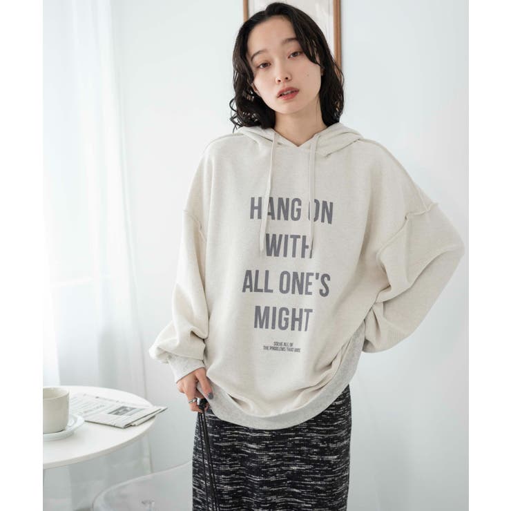 裏使いグラフィックBIGパーカー[品番：WG010089402]｜WEGO【WOMEN