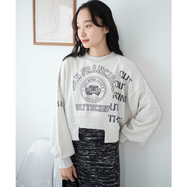 ヴィヴィアンウエストウッド オーブ オーバーサイズ スウェット リメイク風