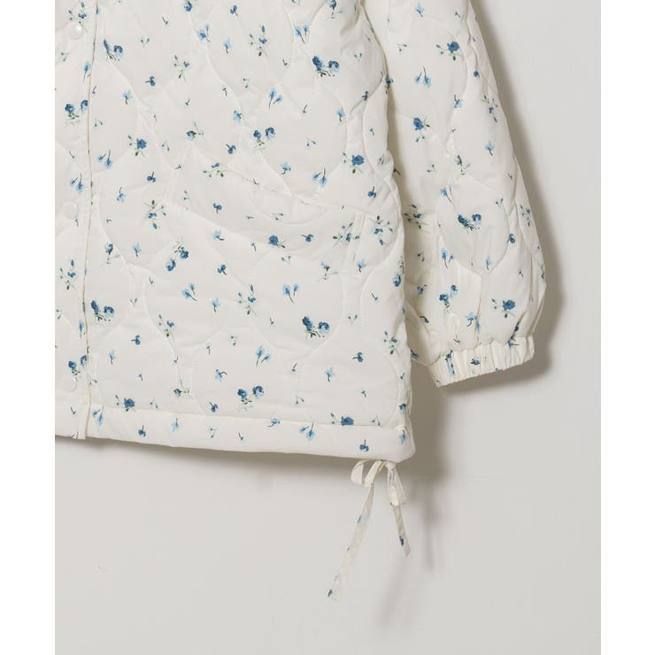 フラワーキルティングブルゾン[品番：WG010089418]｜WEGO【WOMEN
