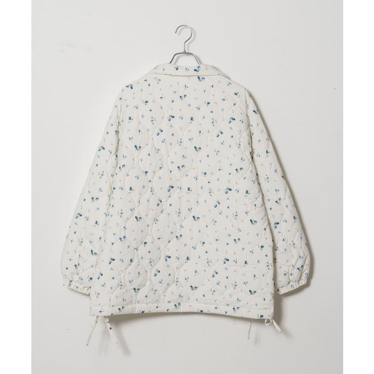フラワーキルティングブルゾン[品番：WG010089418]｜WEGO【WOMEN