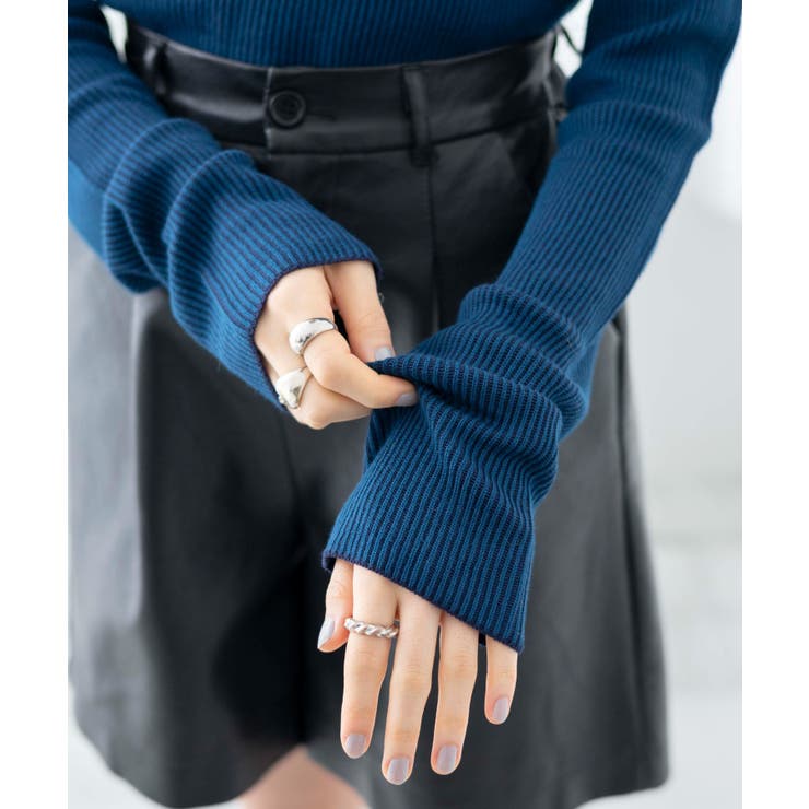 リバーシブルニットトップス | WEGO【WOMEN】 | 詳細画像7 