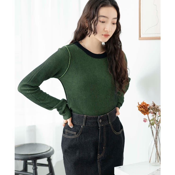 リバーシブルニットトップス | WEGO【WOMEN】 | 詳細画像20 