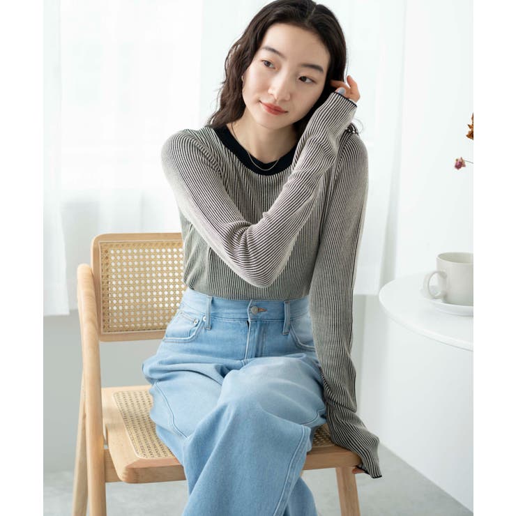 リバーシブルニットトップス | WEGO【WOMEN】 | 詳細画像22 