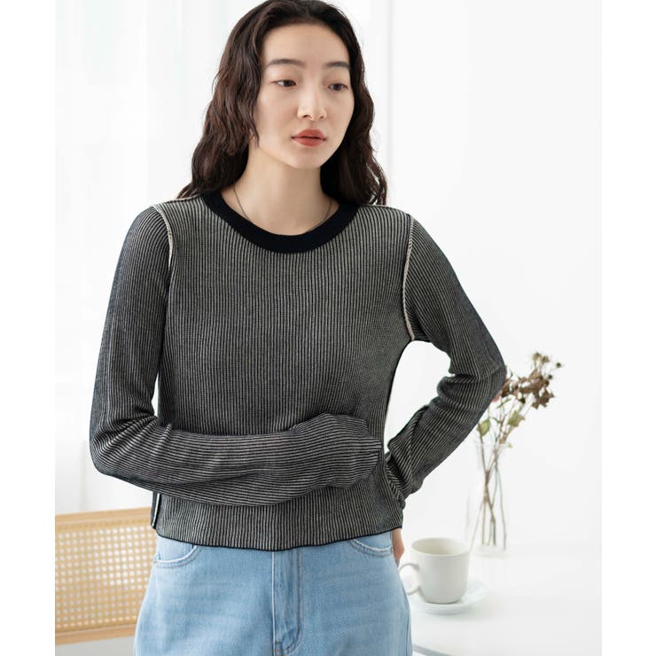 リバーシブルニットトップス | WEGO【WOMEN】 | 詳細画像27 