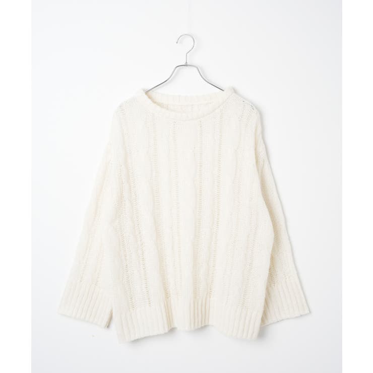 ケーブルメッシュメランジニット | WEGO【WOMEN】 | 詳細画像22