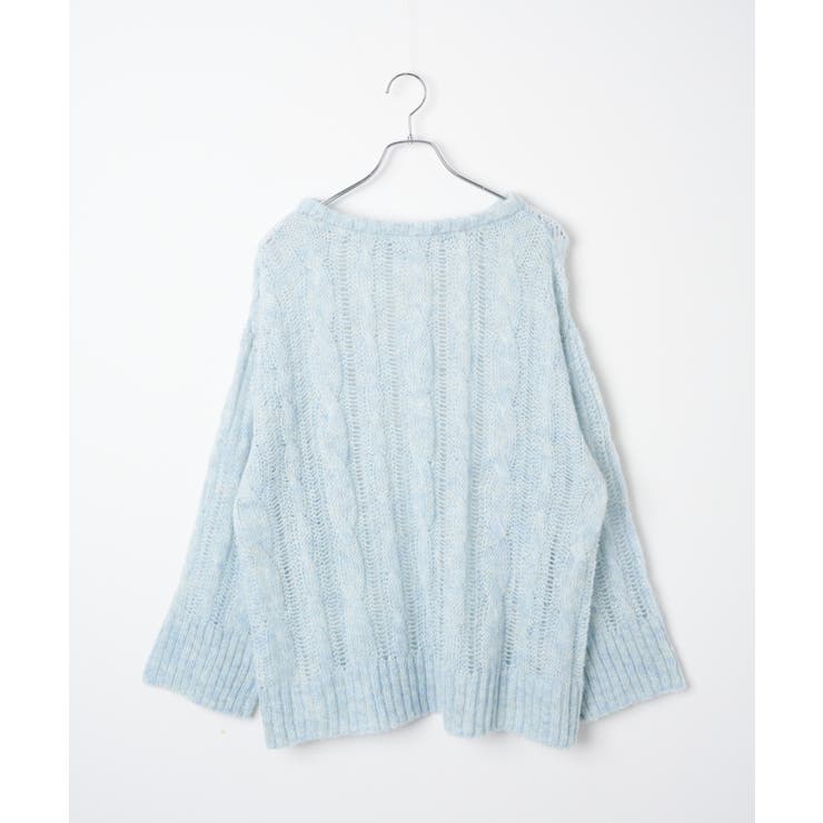 ケーブルメッシュメランジニット | WEGO【WOMEN】 | 詳細画像24