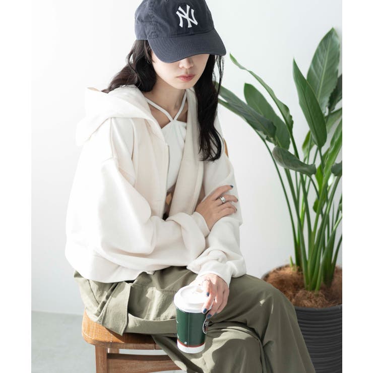 ショートジップパーカー[品番：WG010089569]｜WEGO【WOMEN