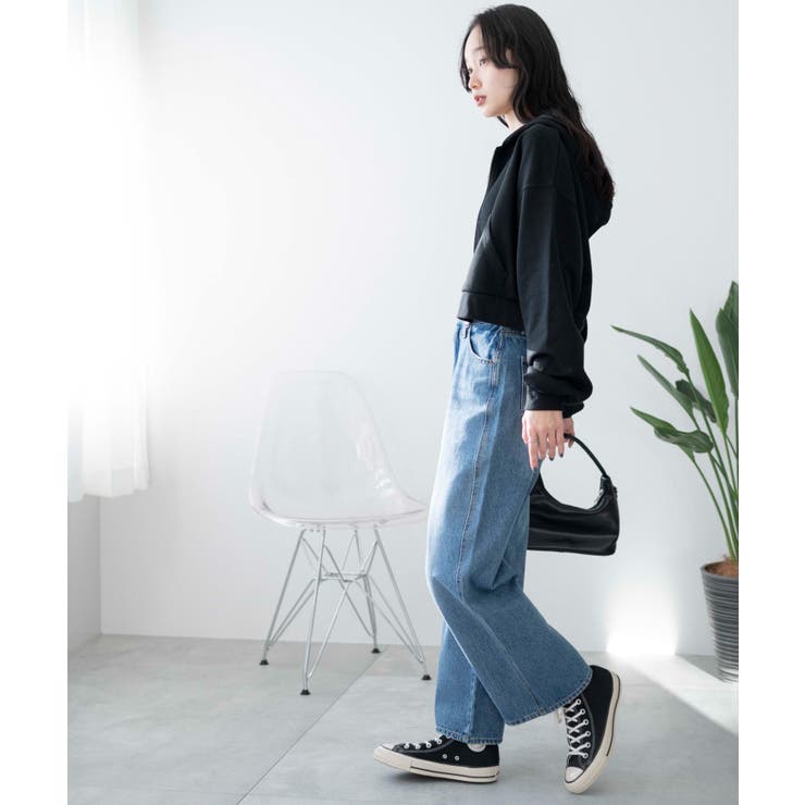 ショートジップパーカー[品番：WG010089569]｜WEGO【WOMEN