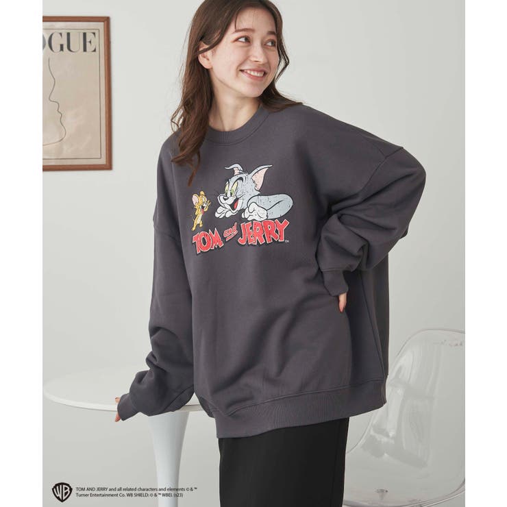 c-boy LOONY TUNES × TOM & JERRY モノトーンコーデ c-boy LOONY TUNES × TOM & JERRY モノトーンコーデ
