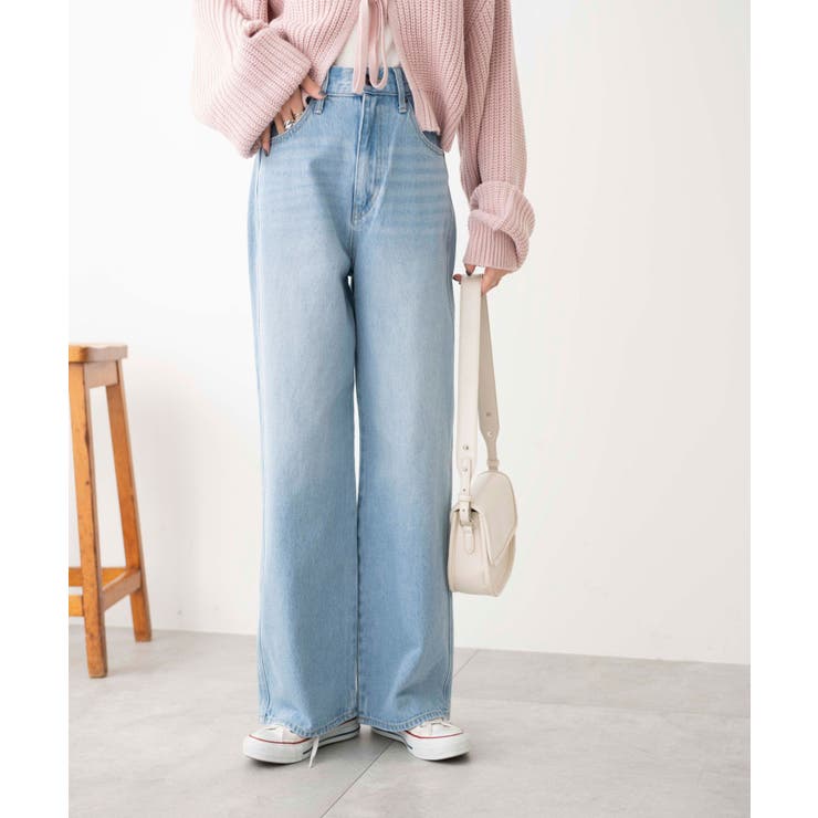 ストレートデニムパンツ[品番：WG010089614]｜WEGO【WOMEN】（ウィゴー