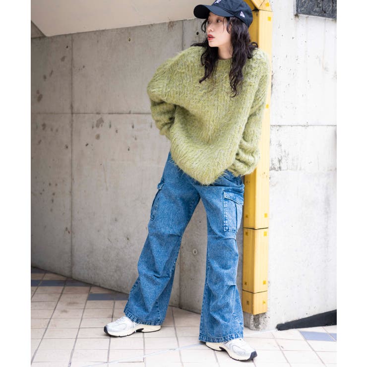 デニムパラシュートカーゴパンツ | WEGO【WOMEN】 | 詳細画像11 