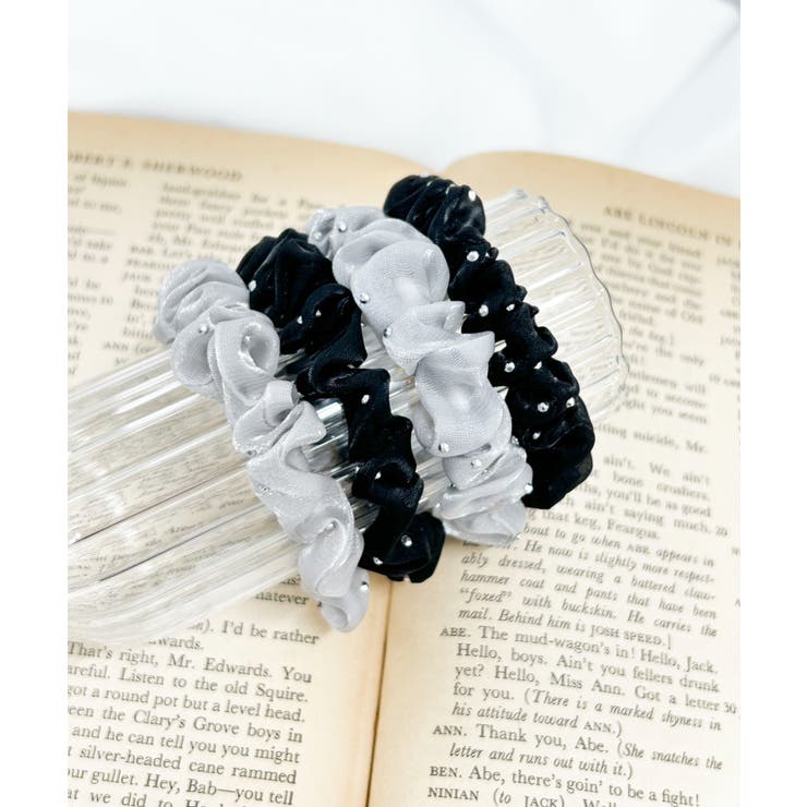 柄2 | L4Pストーン付きシュシュ | WEGO【WOMEN】